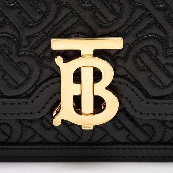 Burberry TB Monogram Embossed Leather Belt Bag - Picture 9 of 15